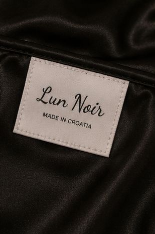 LunNoir luksuzna svilena spavaćica s čipkom + gaćice
